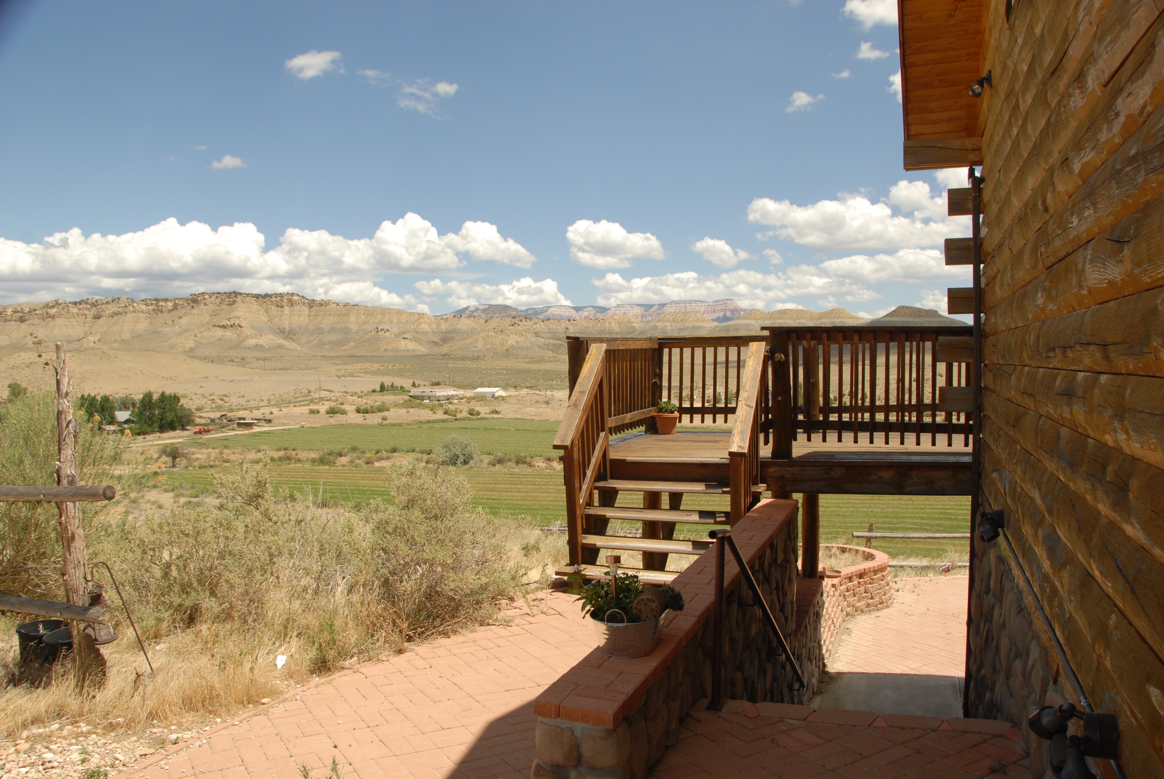 Buffalo Sage Outdoor Staircase